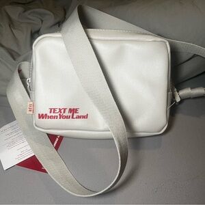 BEIS White Crossbody Bag
